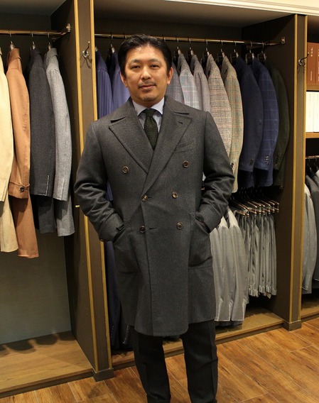 Sartoria Cavuto Bespoke Polo Coatが完成！！！